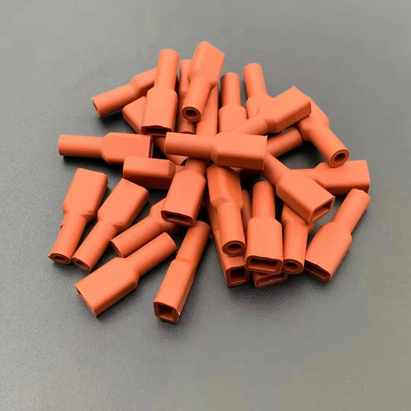 PVC Fuse Cover 6.3mm Female Connector Insulator Cover Sleeve for Spade Terminal