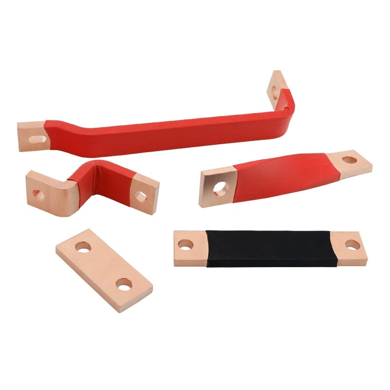 Nickel Plated Epoxy Powder Coating EV Car Copper Busbars