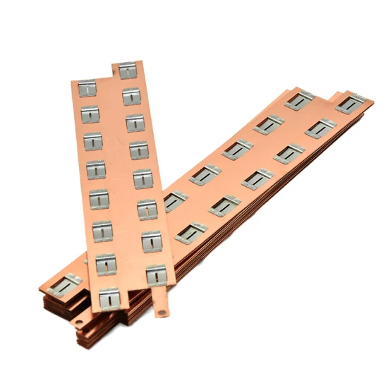 Conector Flexible Aluminio Cobre Paraller 18650 Litio Rack Accesorios Lto LiFePO4 Ion Cubierta Paquete de batería Barra colectora